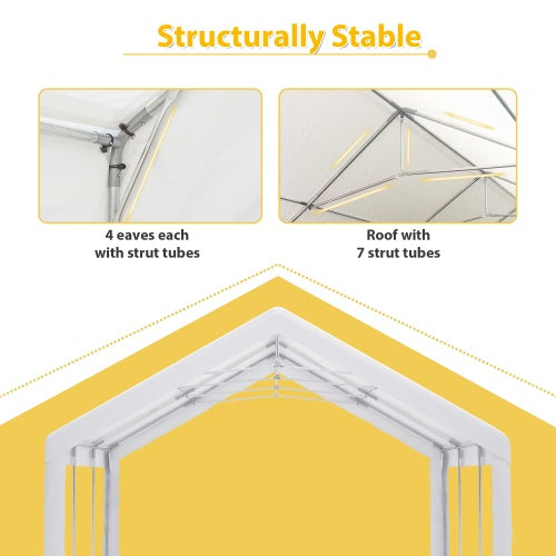 Comes With 2 Storage Bags And A Detachable Side Wall 20x20FT Heavy-duty Party Tent
